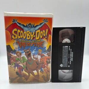 Scooby-Doo and the Legend of the Vampire VHS 2003 Warner Home Video Clamshell